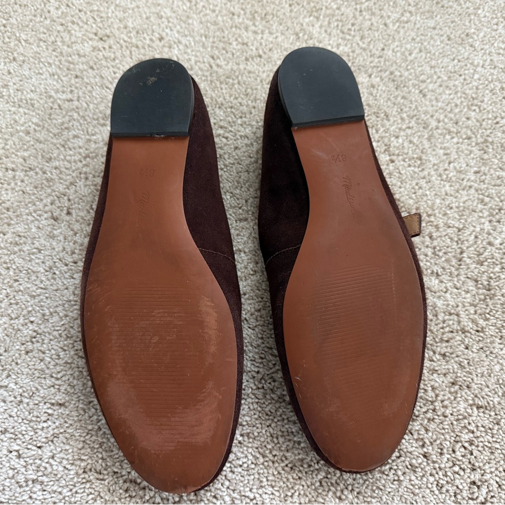 Madewell Remy Ballet Flat in Suede - Picture 5 of 9
